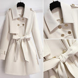 Rose | Women's Double-Breasted Trench Coat