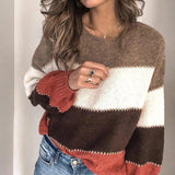 Sarah™ - Comfy Striped Sweater