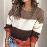 Sarah™ - Comfy Striped Sweater