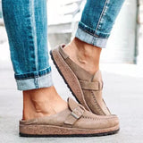 Selena | Women's Slip-On Buckle Loafers