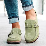 Selena | Women's Slip-On Buckle Loafers