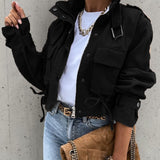 Sienna | Women's Cropped Utility Jacket