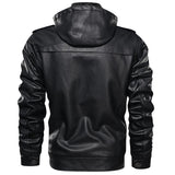 Adrian Rossi | Premium Hooded Leather Jacket For Men
