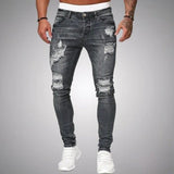 Luca Romano | Distressed Skinny Jeans For Men
