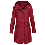Stacy | Women's Hooded Mid-Length Coat