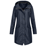 Stacy | Women's Hooded Mid-Length Coat