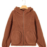 Stephanie | Women's Relaxed Fit Zip Up Jacket