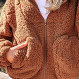Stephanie | Women's Relaxed Fit Zip Up Jacket