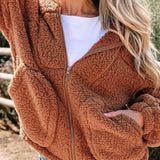 Stephanie | Women's Relaxed Fit Zip Up Jacket