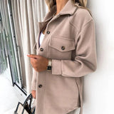 Tammy | Women's Overshirt Button-Down Shirt Jacket
