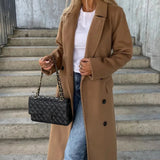 Tara | Women's Belted Double-Breasted Coat