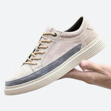 Stylish men's leather sports shoes - Conradin