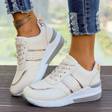 Whitney | Women's Lace-Up Fashion Sneakers