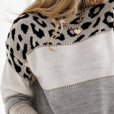 Olivia™ - Leopard Print Sweater
